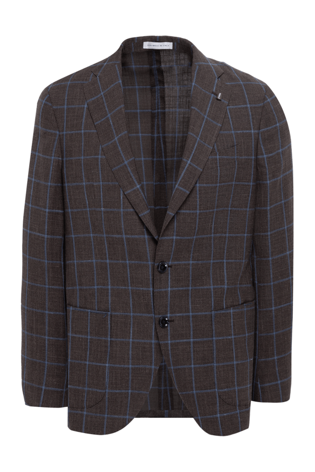 Sartoria Latorre мужские пиджак коричневый мужской купить с ценами и фото 140081 - фото 1