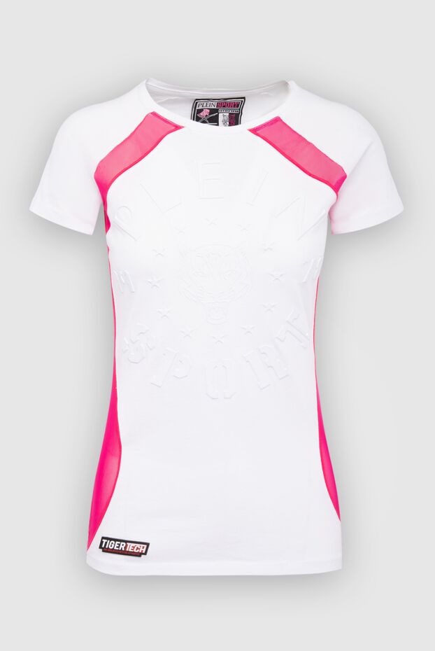 Plein Sport woman white cotton t-shirt for women buy with prices and photos 140157 - photo 1