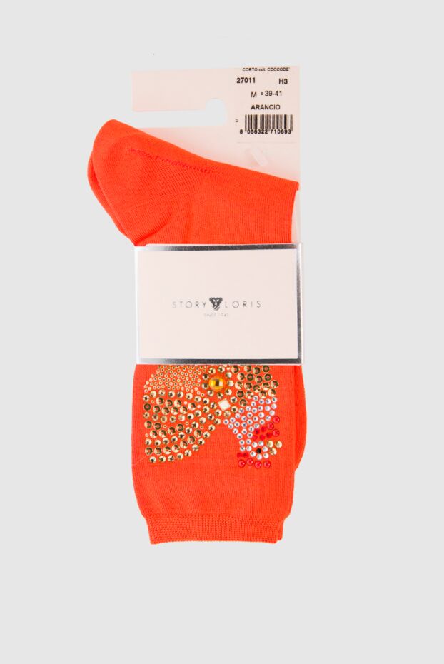 Story Loris woman orange socks for women buy with prices and photos 140255 - photo 1