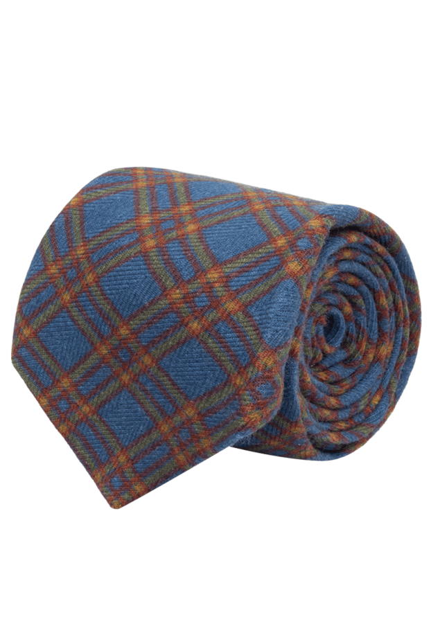 Kiton blue silk tie for men 140334 - photo 1