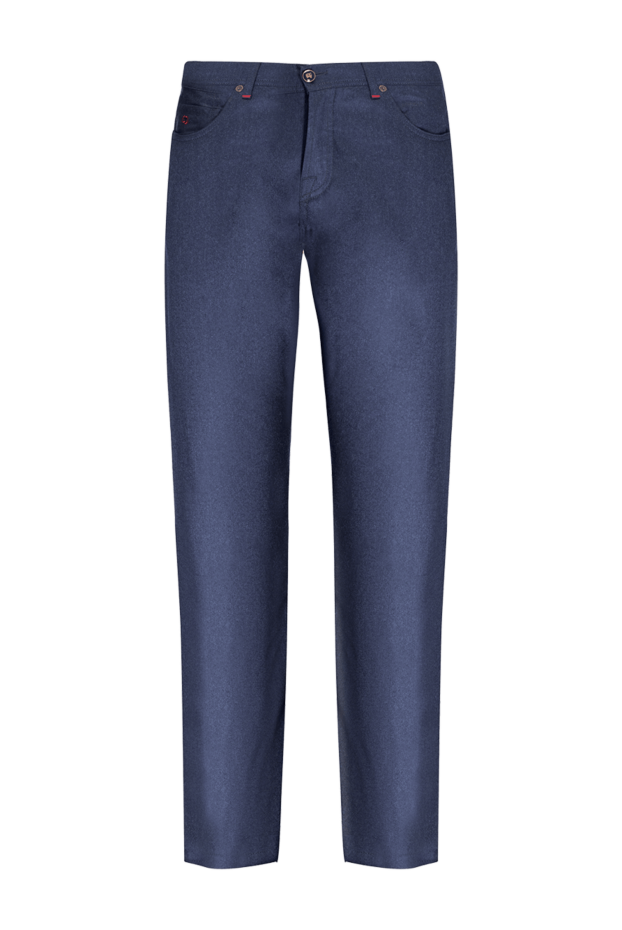 Marco Pescarolo man men's gray wool trousers buy with prices and photos 140343 - photo 1