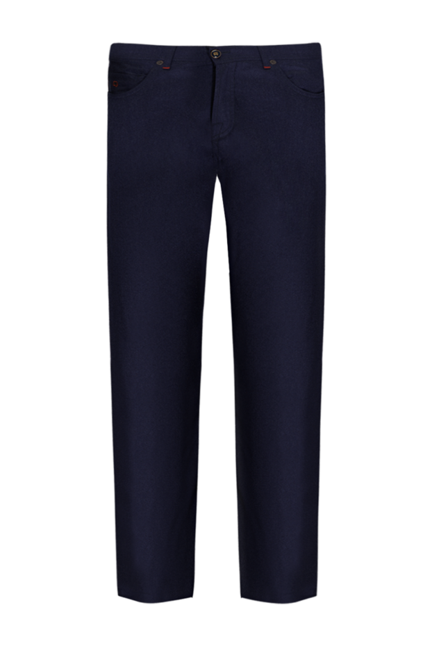 Marco Pescarolo man men's gray wool trousers 140343 - photo 1