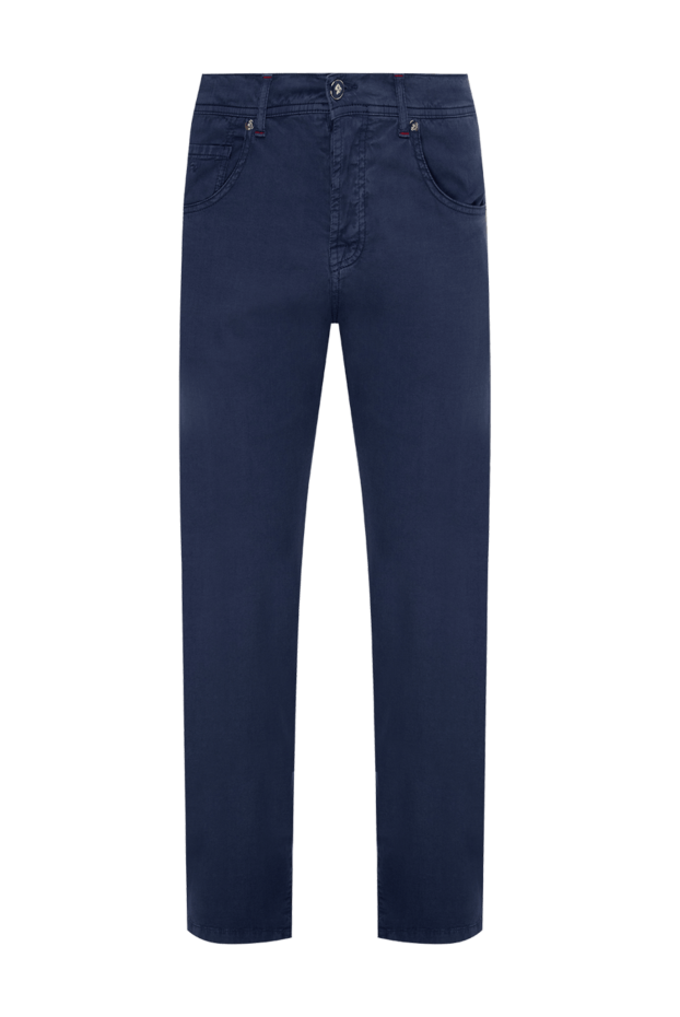 Marco Pescarolo man men's blue trousers buy with prices and photos 140345 - photo 1