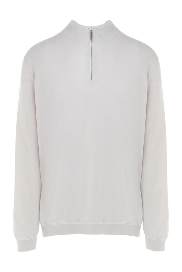 Stefano Ricci troyer made of cotton and silk gray for men 140380 - photo 1