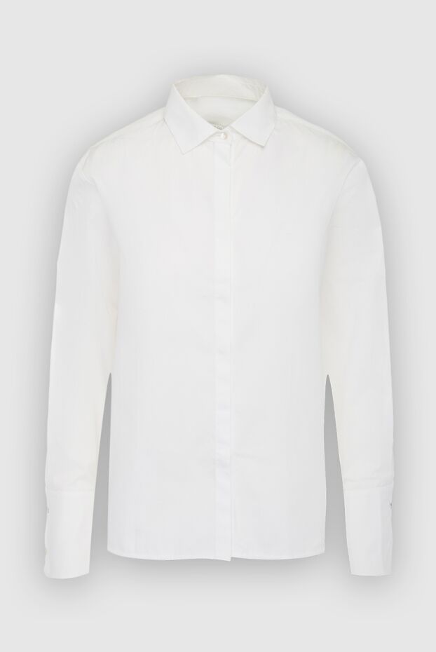 Barba Napoli woman white cotton shirt for women buy with prices and photos 140393 - photo 1