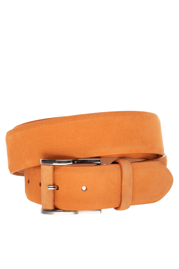 Cesare di Napoli man orange nubuck belt buy with prices and photos 140515 - photo 1