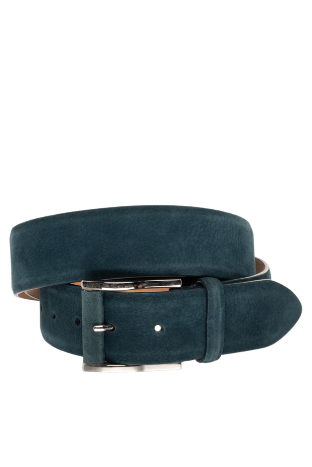Cesare di Napoli man leather belt blue for men buy with prices and photos 140528 - photo 1