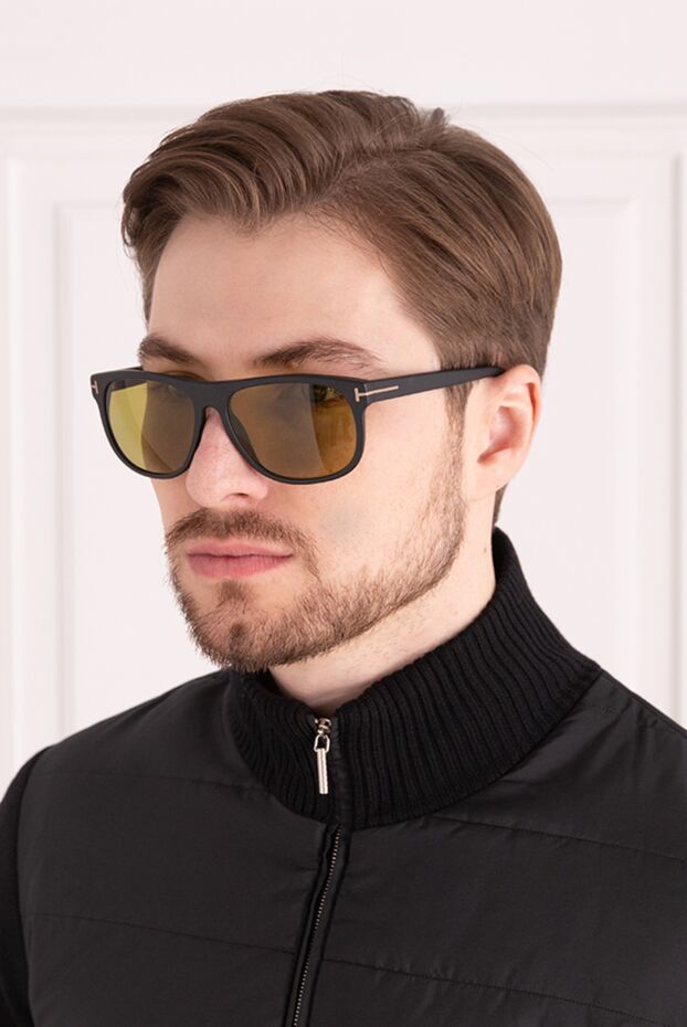 Tom Ford чоловічі окуляри для захисту від сонця з металу та пластику зелені чоловічі купити фото з цінами 140975 - фото 2