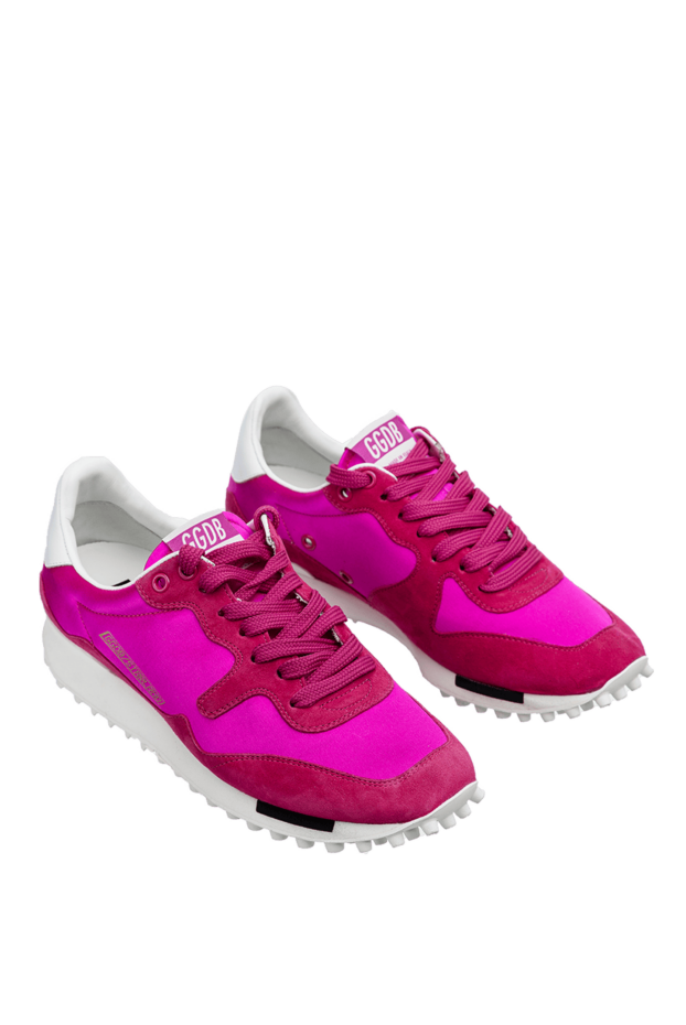 Golden Goose women's sneakers in bright pink with a logo 141035 - photo 3