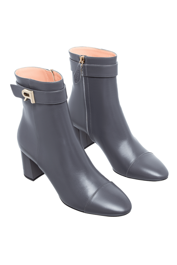 Rochas woman gray leather boots for women buy with prices and photos 141074 - photo 2