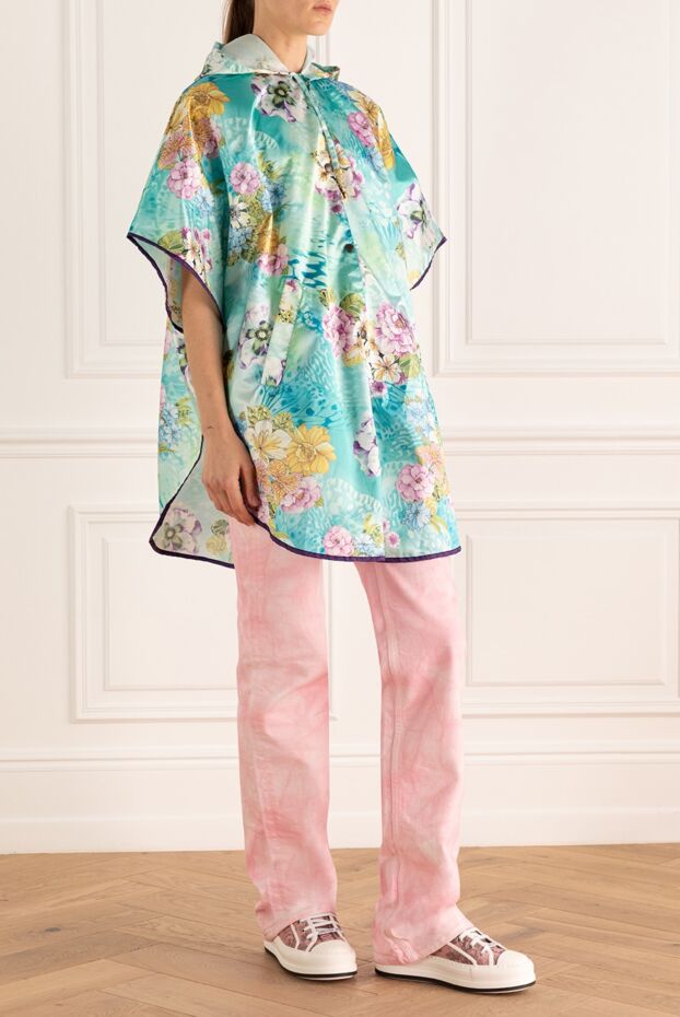 Pasotti blue raincoat for women 141127 - photo 3