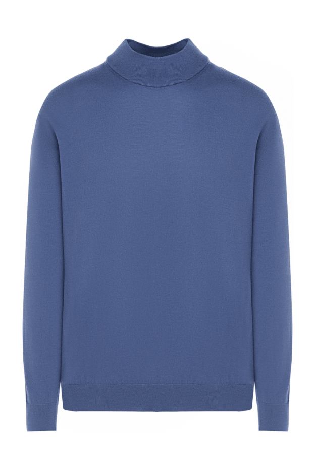 Cesare di Napoli man turtleneck wool jumper purple for men buy with prices and photos 141432 - photo 1