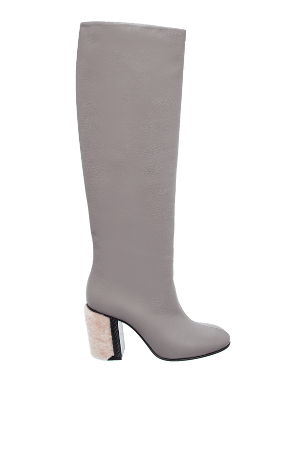 Stephen Venezia woman gray leather boots for women buy with prices and photos 141542 - photo 1