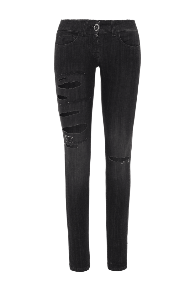 Scissor Scriptor женские джинсы из хлопка черные женские купить с ценами и фото 141738 - фото 1