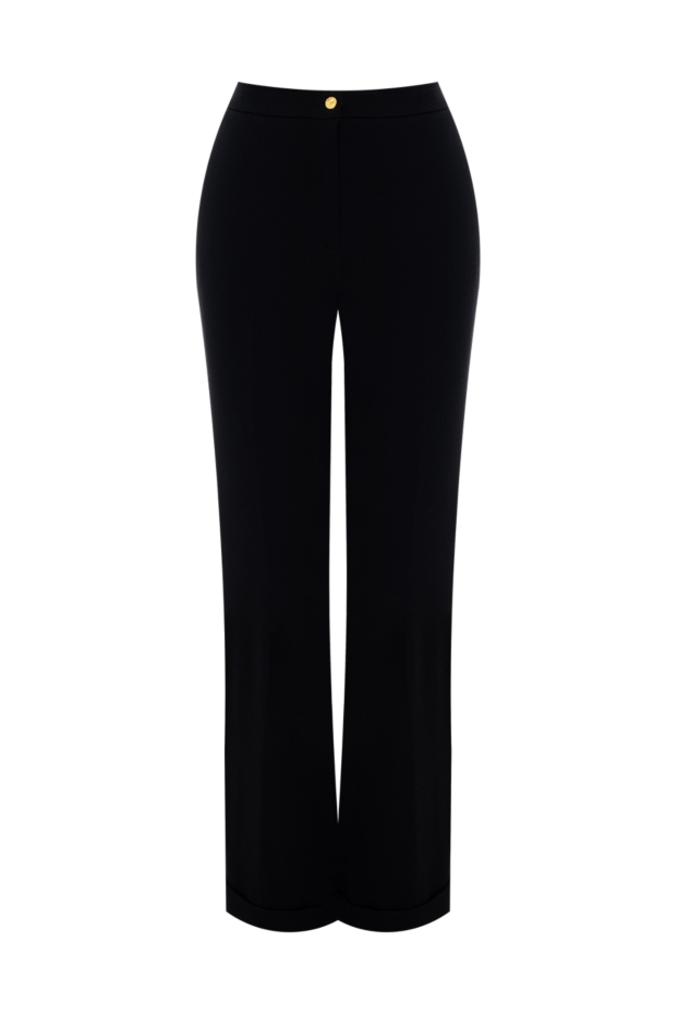 Edward Achour Paris woman black woolen trousers for women buy with prices and photos 141819 - photo 1