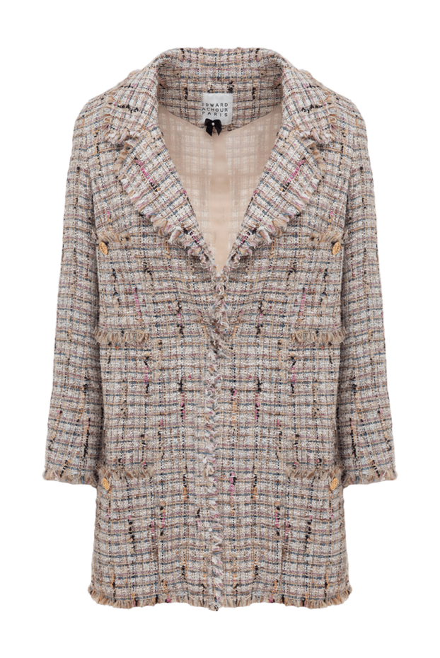 Edward Achour Paris woman beige jacket for women buy with prices and photos 141828 - photo 1