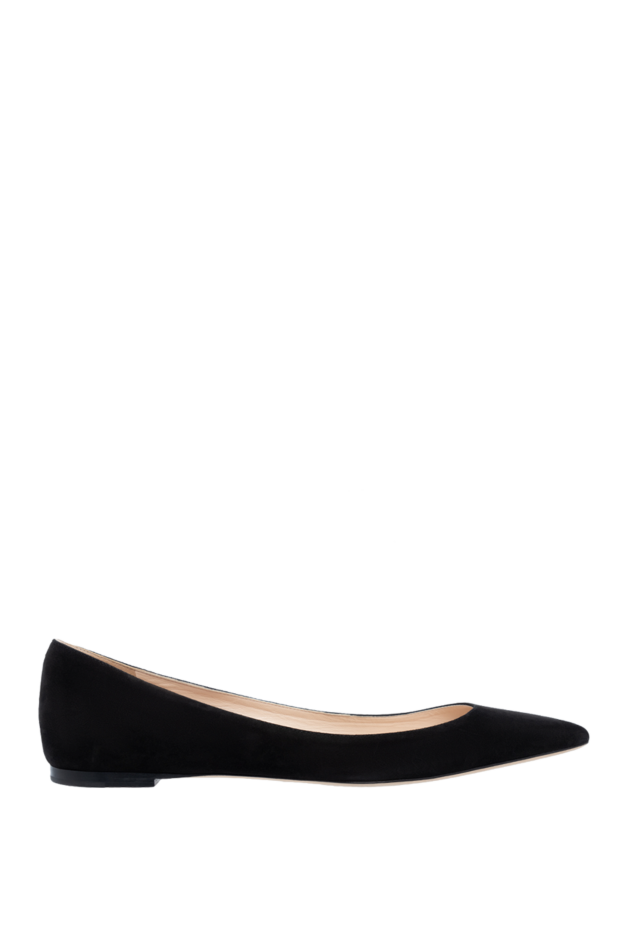 Nina Ricci classic women's black suede shoes 142007 - photo 1