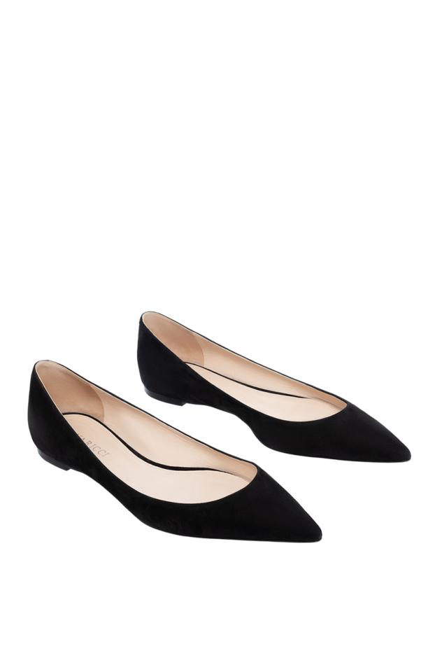 Nina Ricci classic women's black suede shoes 142007 - photo 3