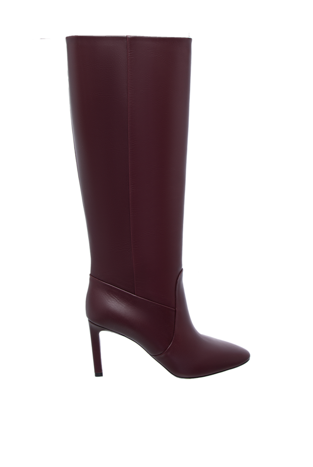 Nina Ricci woman burgundy leather boots for women buy with prices and photos 142008 - photo 1