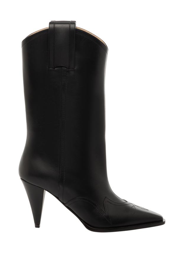 Nina Ricci woman black leather boots for women buy with prices and photos 142010 - photo 1