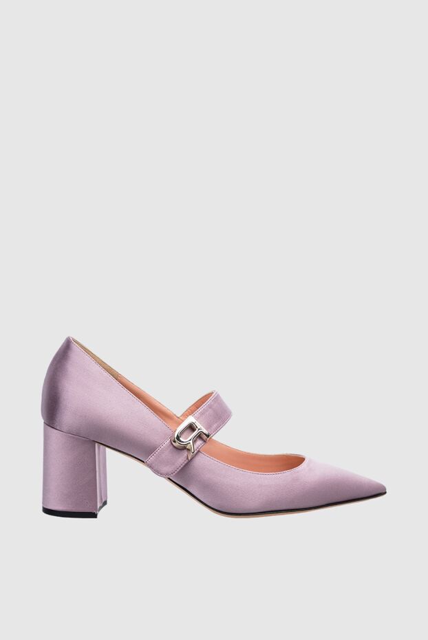 Rochas woman purple viscose and silk shoes for women buy with prices and photos 142015 - photo 1