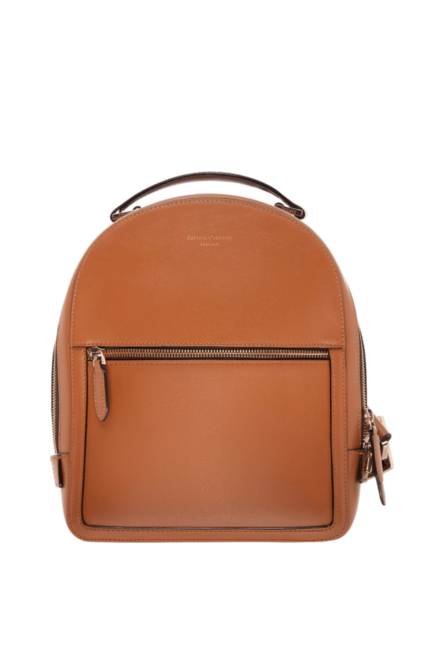 Aspinal of London woman brown leather backpack for women buy with prices and photos 142149 - photo 1