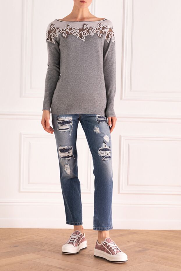 D.Exterior woman gray jumper for women buy with prices and photos 142173 - photo 2