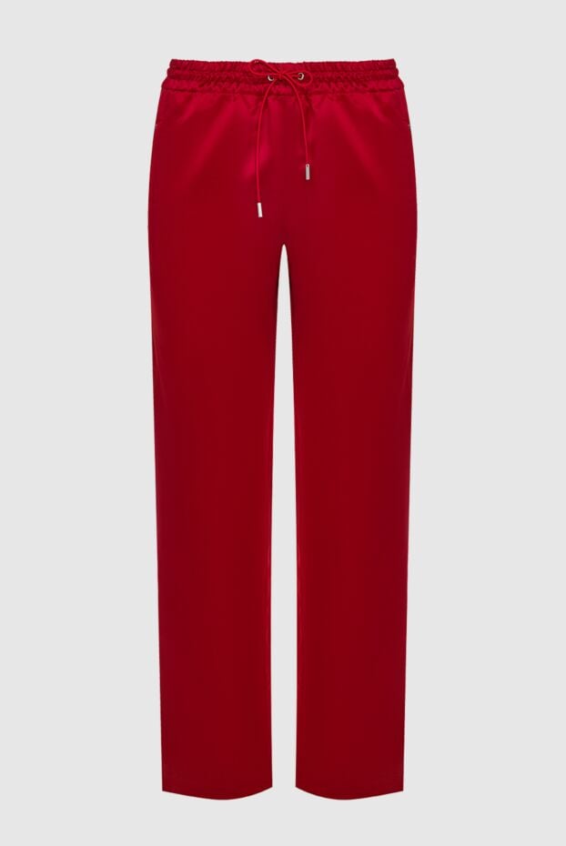 Giamba polyester burgundy pants for women 142225 - photo 1