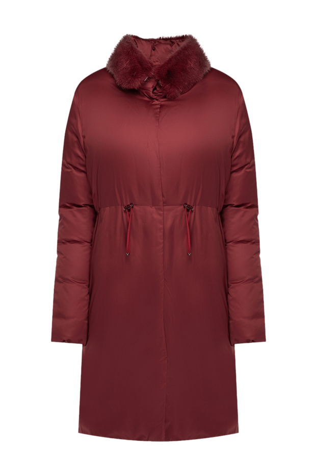 Giambattista Valli woman women's burgundy polyester down jacket buy with prices and photos 142242 - photo 1