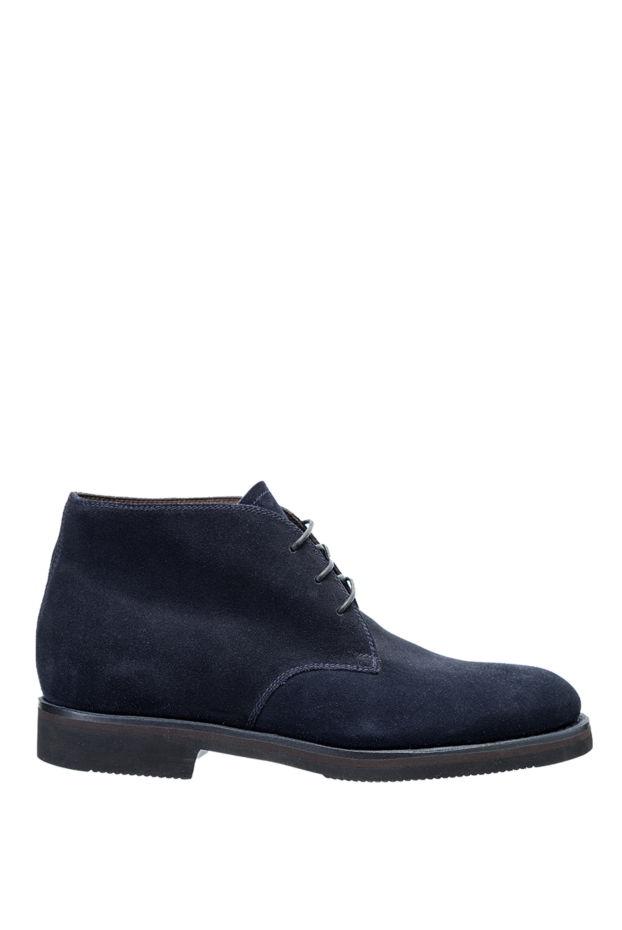 Barrett men's blue boots made of genuine leather with leather soles 142286 - photo 1