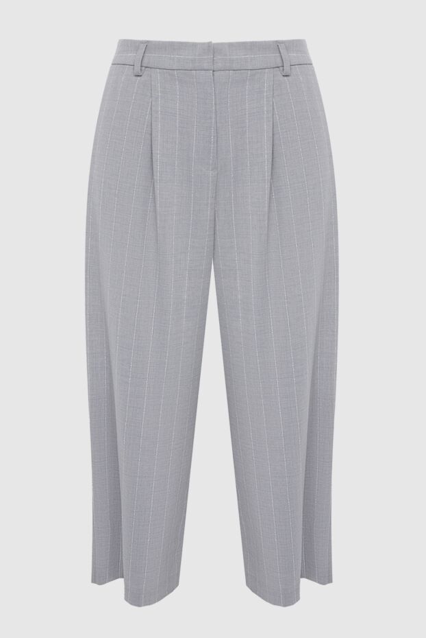 Panicale woman gray wool trousers for women buy with prices and photos 142345 - photo 1
