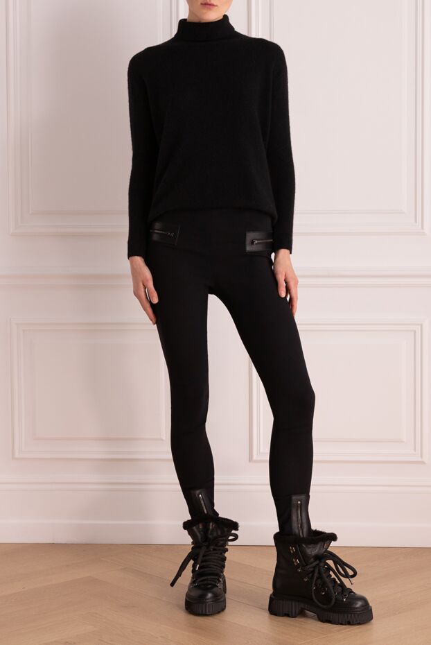 Max&Moi cashmere and wool golf black for women 142385 - photo 2