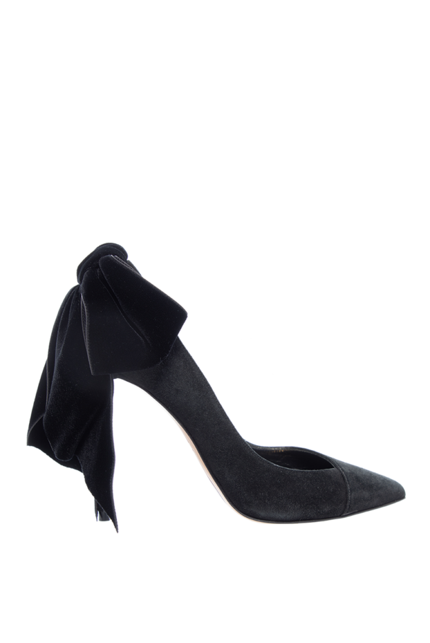 Alexandre Vauthier женские туфли из замши черные женские купить с ценами и фото 142392 - фото 1