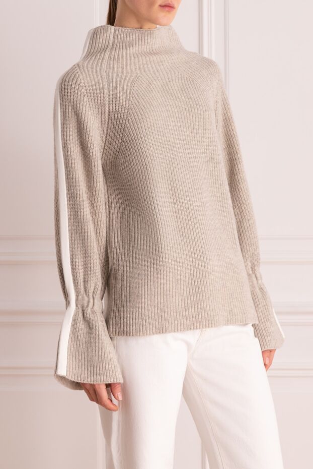 NotShy gray wool and nylon sweater for women 142427 - photo 3