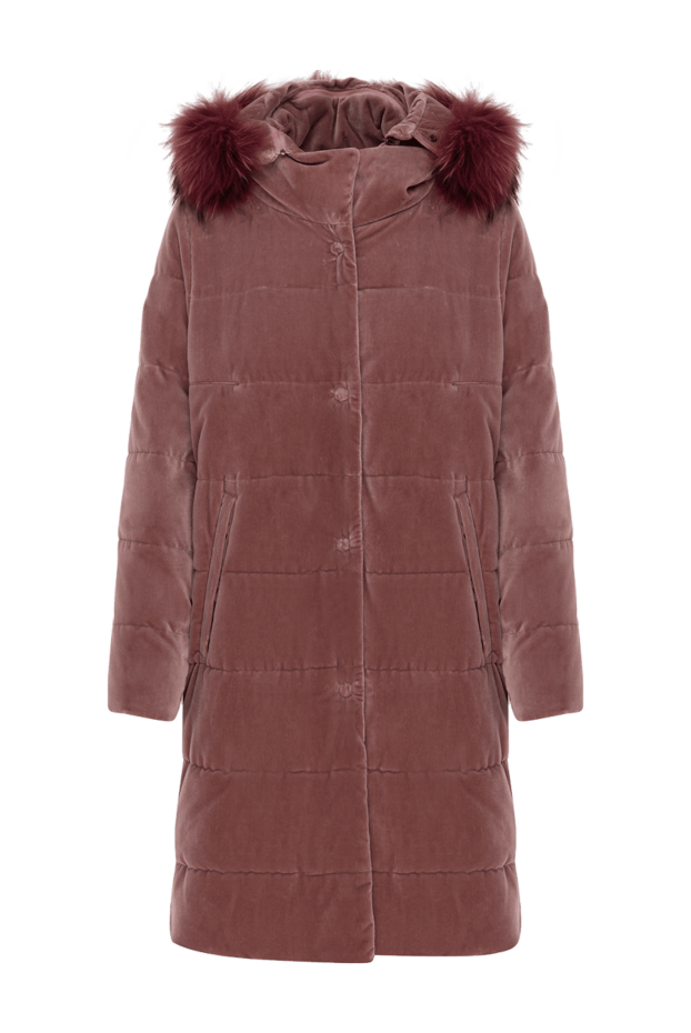 Lost in Me down jacket made of cotton and elastane pink for women 142446 - photo 1