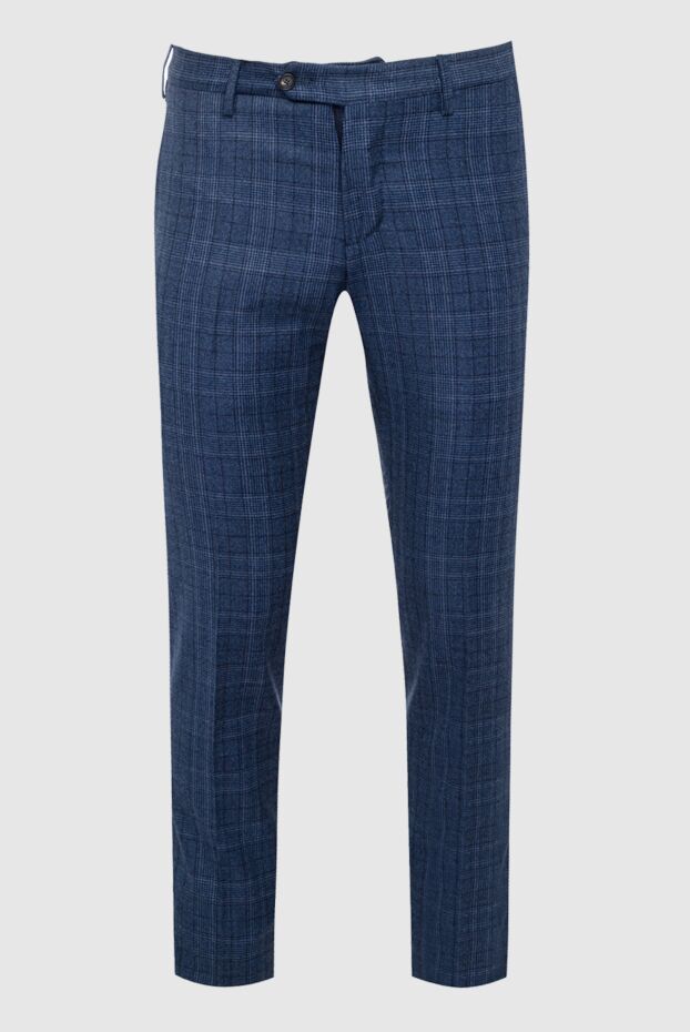 Cesare di Napoli мужские брюки из шерсти серые мужские купить с ценами и фото 142453 - фото 1
