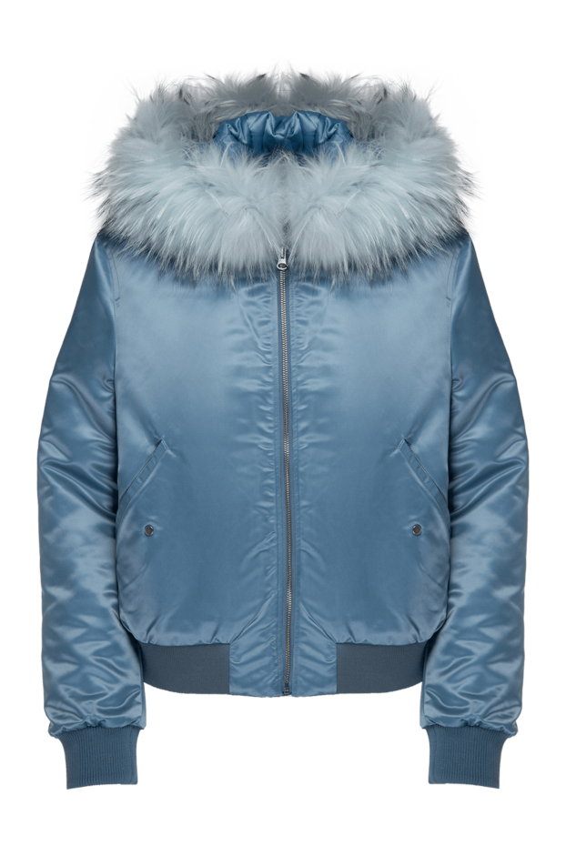 Intuition woman women's blue polyester and viscose jacket buy with prices and photos 142536 - photo 1