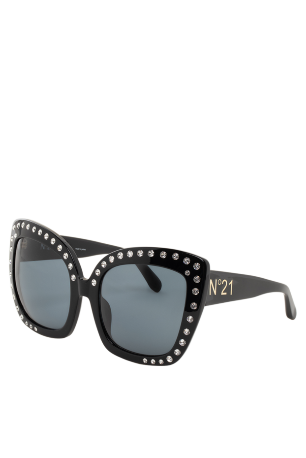 N21 black women's butterfly glasses with rhinestones on the frame 142571 - photo 3