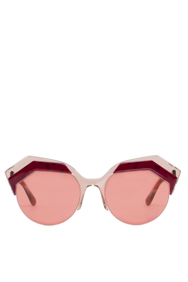 Bvlgari женские очки из пластика и металла розовые женские купить с ценами и фото 142649 - фото 1