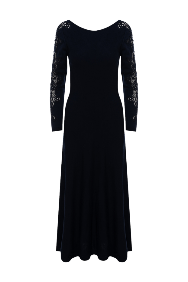 D.Exterior женские платье из шерсти синее женское купить с ценами и фото 142652 - фото 1