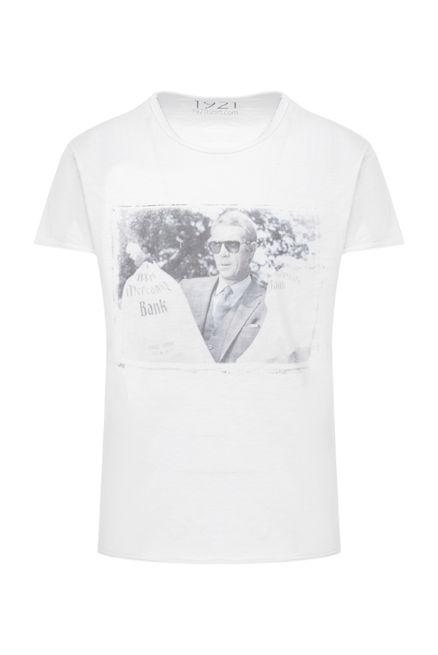 1921 T-Shirt man white cotton t-shirt for men buy with prices and photos 142689 - photo 1