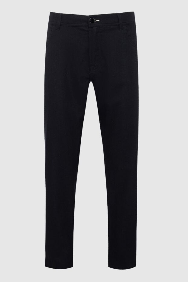 Scissor Scriptor black wool and elastane jeans for men 142863 - photo 1