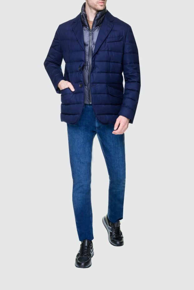 Montecore man down jacket men's wool blue buy with prices and photos 142874 - photo 2