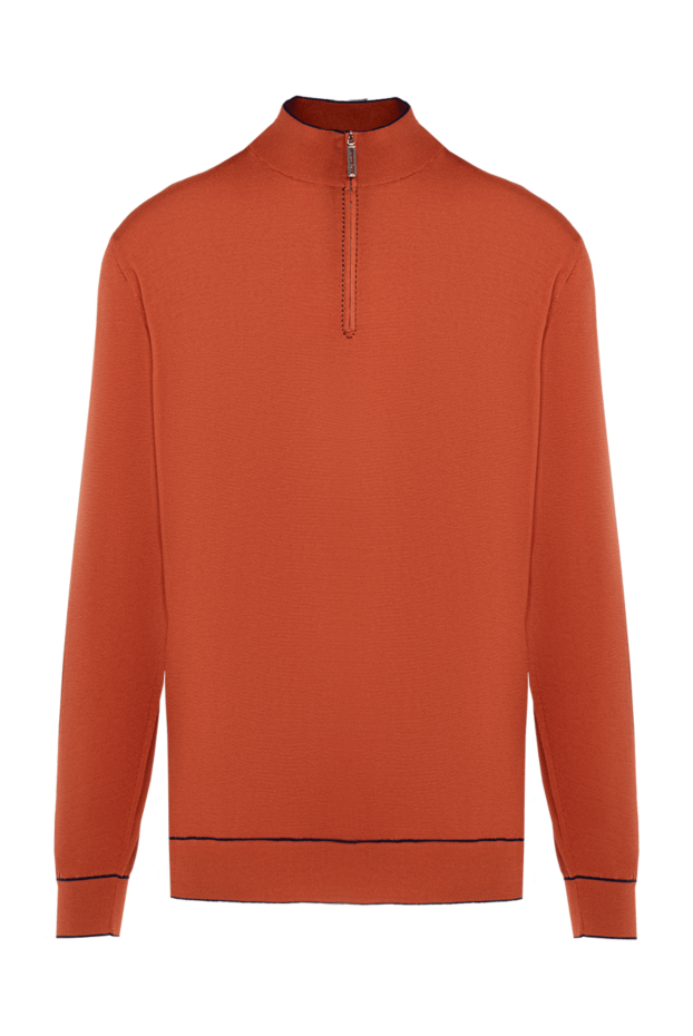 Stefano Ricci orange silk troyer for men 143047 - photo 1