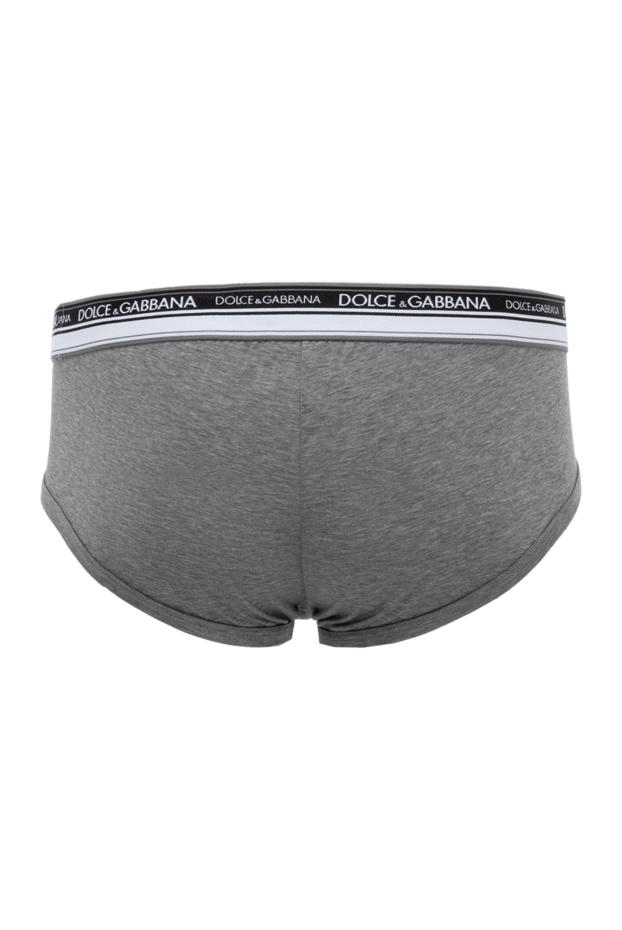 Dolce & Gabbana cotton briefs in a marled shade with an elastic waistband 143067 - photo 2