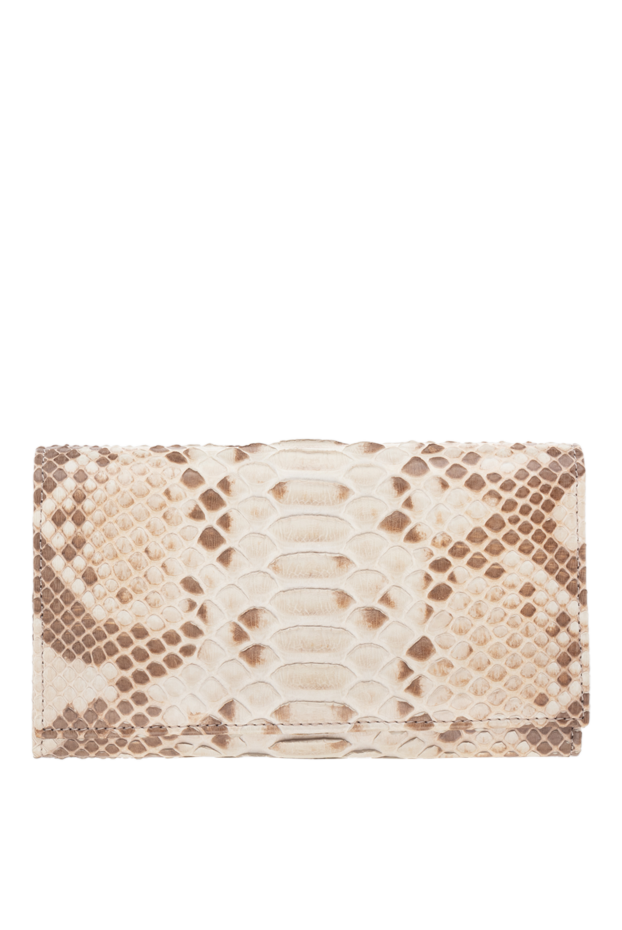 Cesare di Napoli woman beige leather wallet for women buy with prices and photos 143099 - photo 1