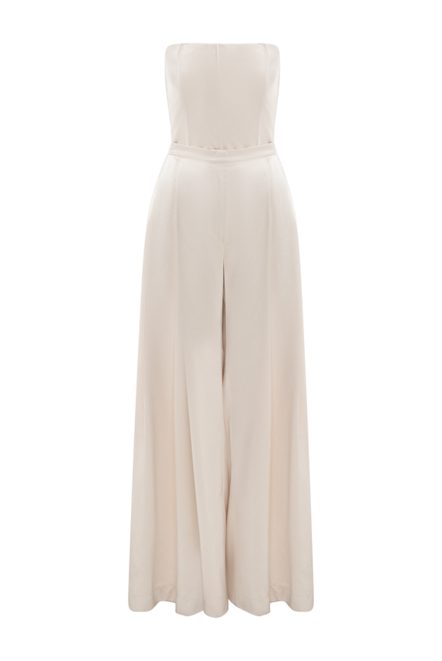 Brunello Cucinelli white silk pantsuit for women 143420 - photo 1
