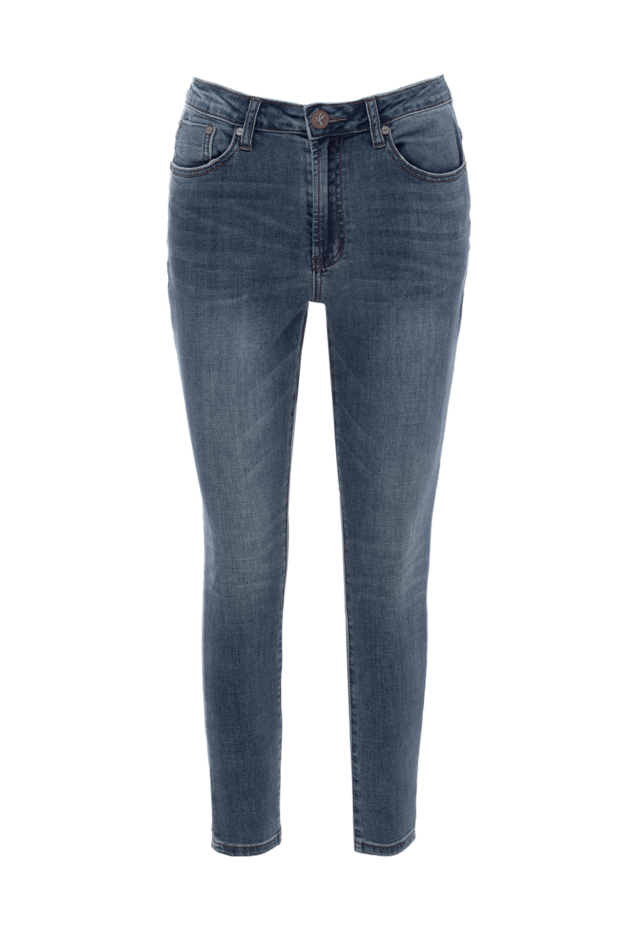 One Teaspoon женские джинсы из хлопка синие женские купить с ценами и фото 143523 - фото 1