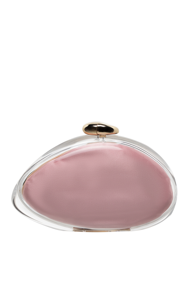 Benedetta Bruzziches woman pink plexiglass bag for women buy with prices and photos 143539 - photo 1