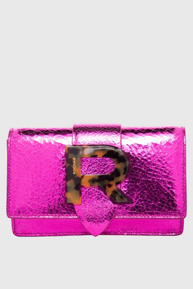 Rochas woman pink leather bag for women buy with prices and photos 143540 - photo 1